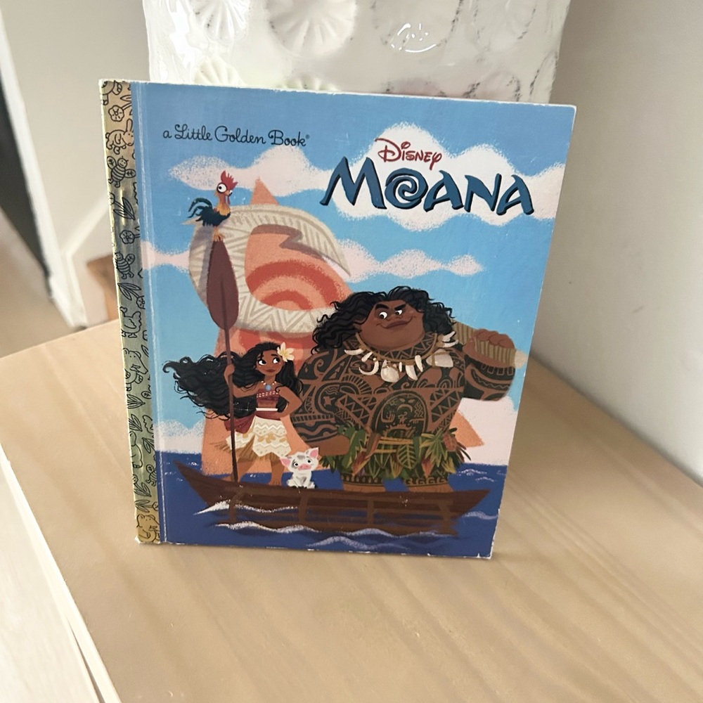 Moana Little Golden Book (2016) Hardcover Disney Children’s Book